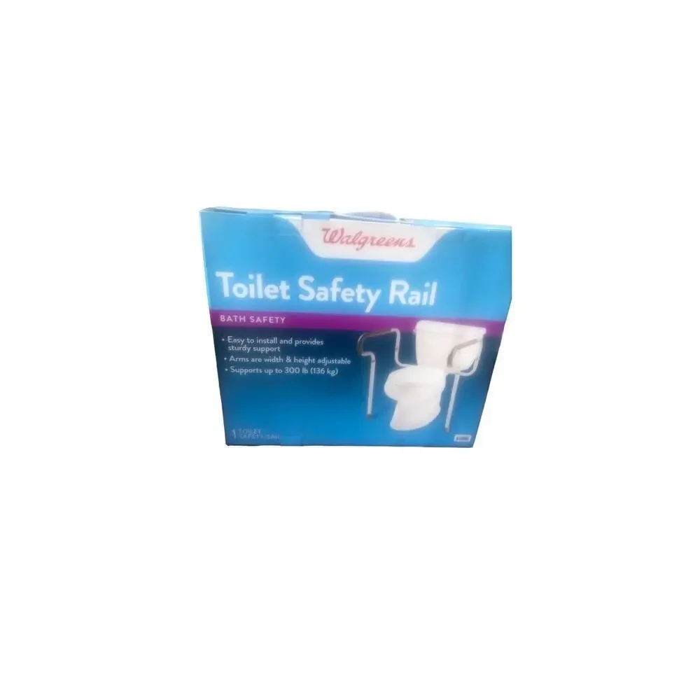 Walgreens Bath Safety Bedside Toilet - Supports up to 350 Pounds